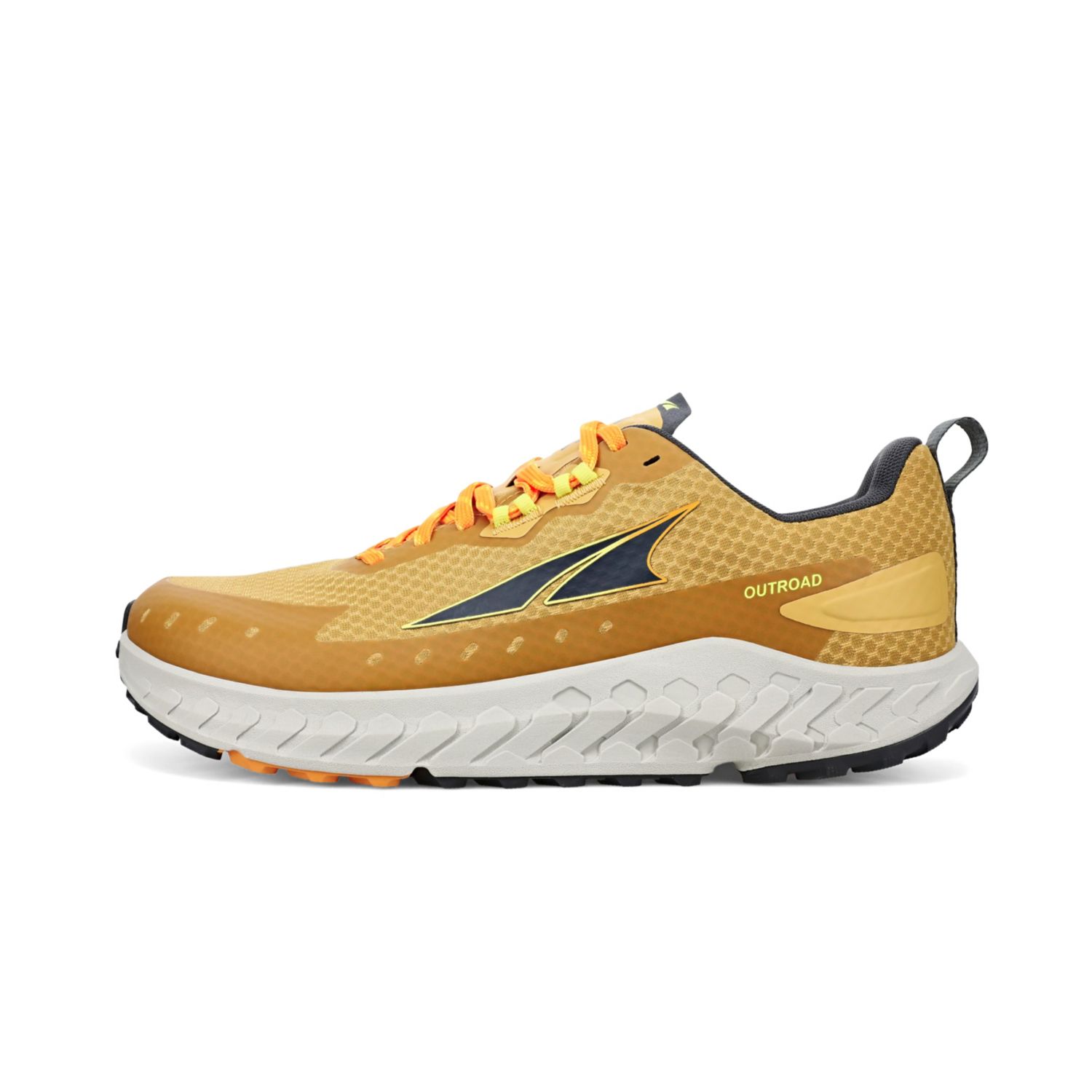 Altra Outroad Men's Road Running Shoes Grey / Yellow | South Africa-39567819